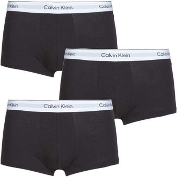 Calvin Klein Icon Cotton Stretch Low Rise trunks (3-pack) - lage heren boxers kort - zwart