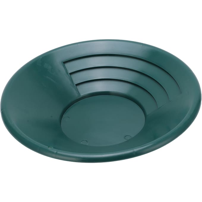 350mm Gouddelpan Rond Zeef Classificeerder Handmatige Goudwaspan Gereedschap Groen gray