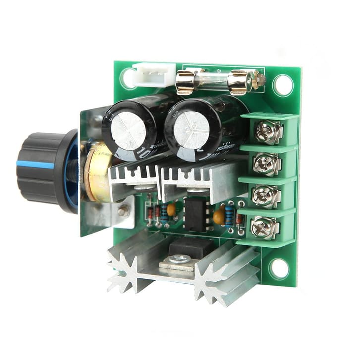 12V 40V 10A PWM DC Motor Toerentalregelaar Traploze Variabele Snelheidsregeling Schakelmodule