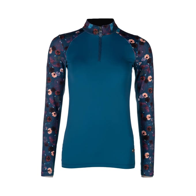 Meisjestrui met lange mouwen HKM Essentials Flower