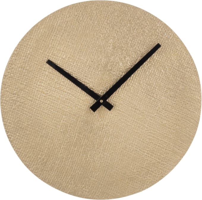 Wandklok Goud Metaal Ø 38 cm