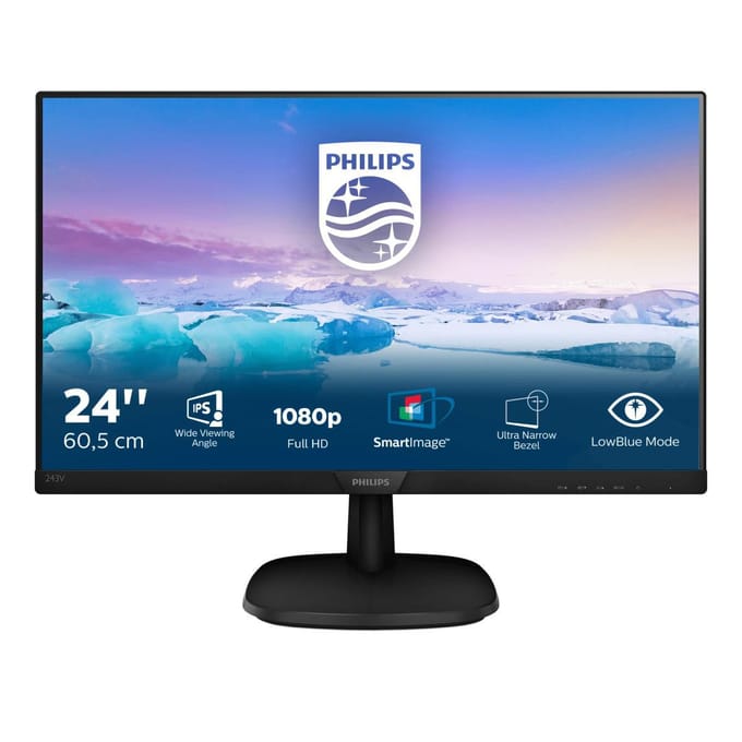 Philips 243V7QDSB - Full HD IPS Monitor - 24 Inch