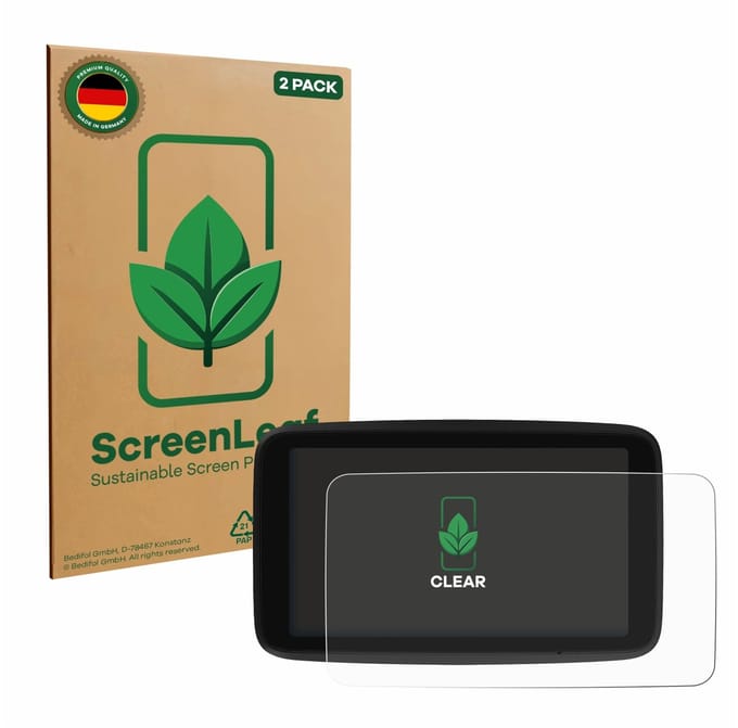 2 Stuks Screenprotector voor TomTom GO Classic 5" (2e generatie) - Hoogwaardige Beschermfolie transparant