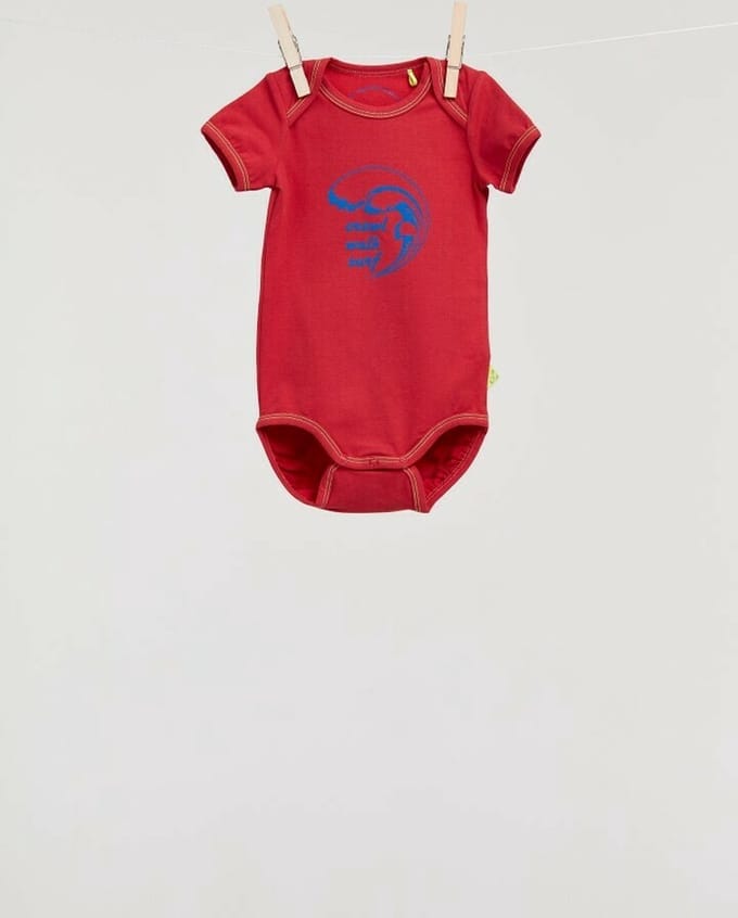 Billie-Ray x Woody - Body - Rood - 9 maand