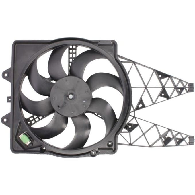 Koelventilatorwiel, motorkoeling DENSO DER09092