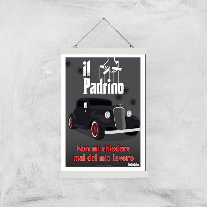The Godfather Il Padrino Giclee Art Print - A3 - White Hanger