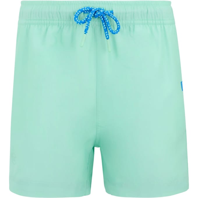 Regatta Skander Zwemshort Kinderen/Kinderen (Ijsgroen/Sonisch Blauw)