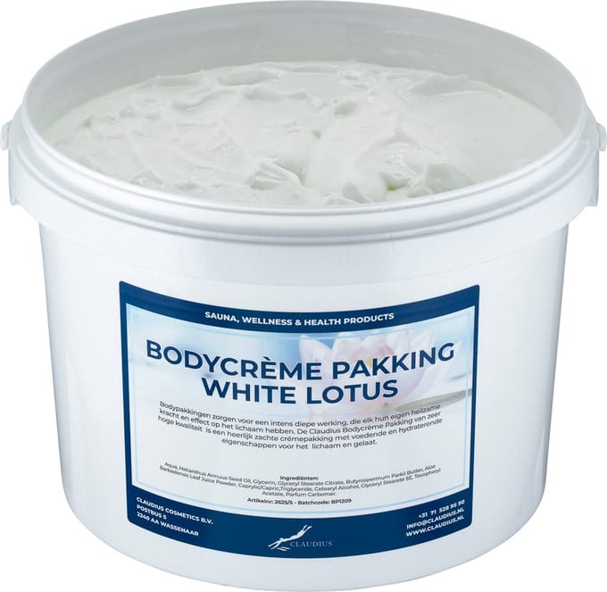 Bodycrème Pakking White Lotus - 1 liter