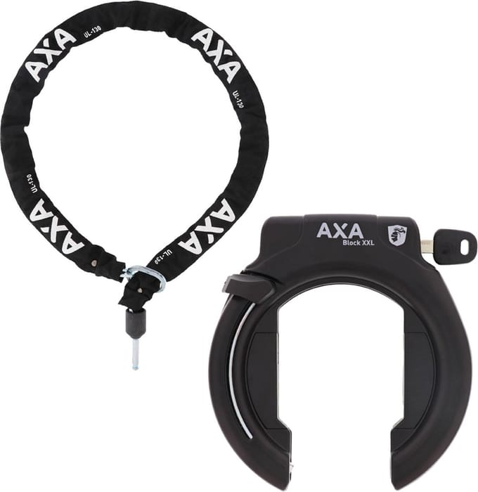 Axa - Ringslot Block XXL + insteekketing ULC130