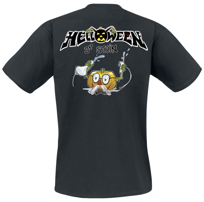 Helloween T-shirt - Dr. Stein - S tot 4XL - voor Mannen - zwart