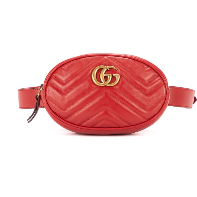 GG Marmont Matelasse Belt Bag  Tassen
