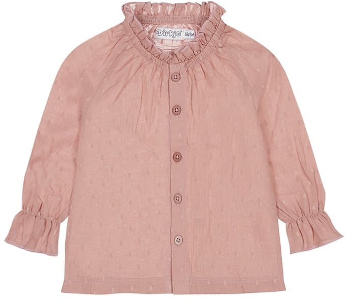 Blouse Light mauve - 04 Girls little flower