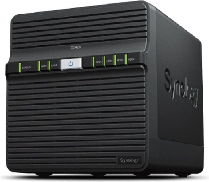 Synology DS423 - NAS - 4 bays - RAID - 0 TB
