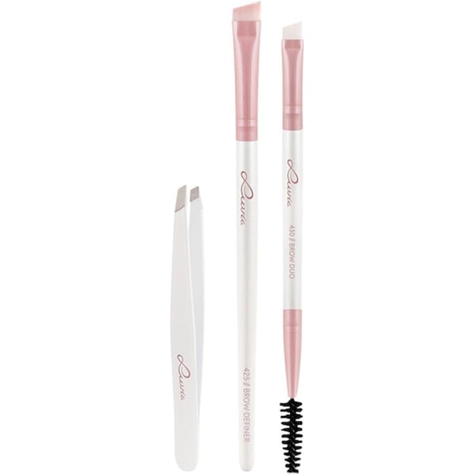 Luvia Cosmetics Brush Set Prime Vegan Candy Brow Kit Kwastensets Dames