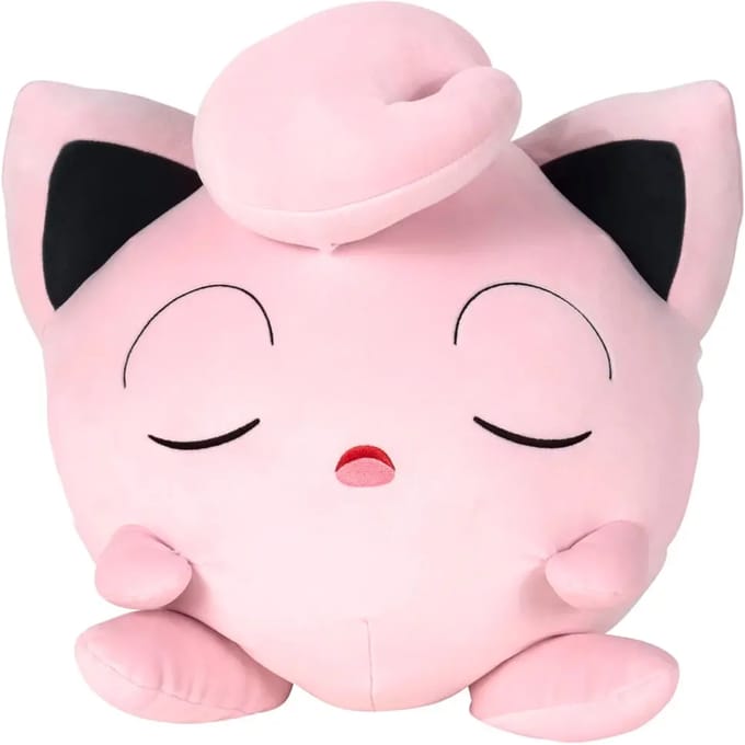 Jazwares Pokémon Pluche 45CM-Sleeping Jigglypuff (Diversen) Nieuw