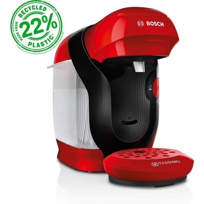 Capsule Koffiemachine BOSCH TAS113E Zwart rouge 1400 W 700 ml