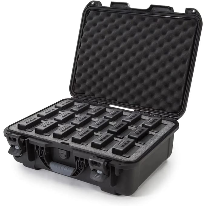 Aangepaste foam inleg voor koffer Nanuk (930) Matrice 200 Batteries