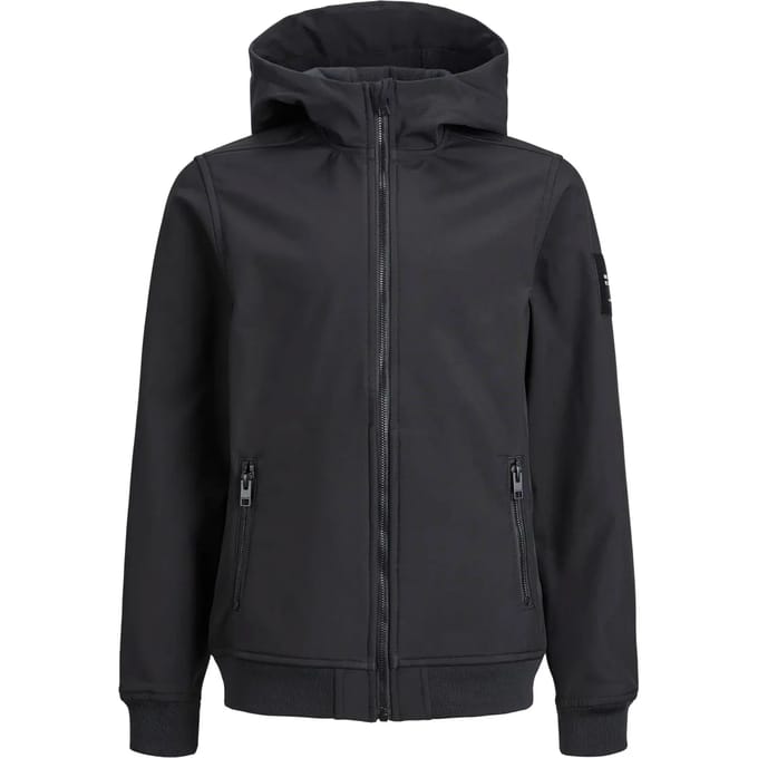 JACK & JONES JUNIOR - JJEBASIC SOFTSHELL HOOD NOOS JNR Jongens Jas