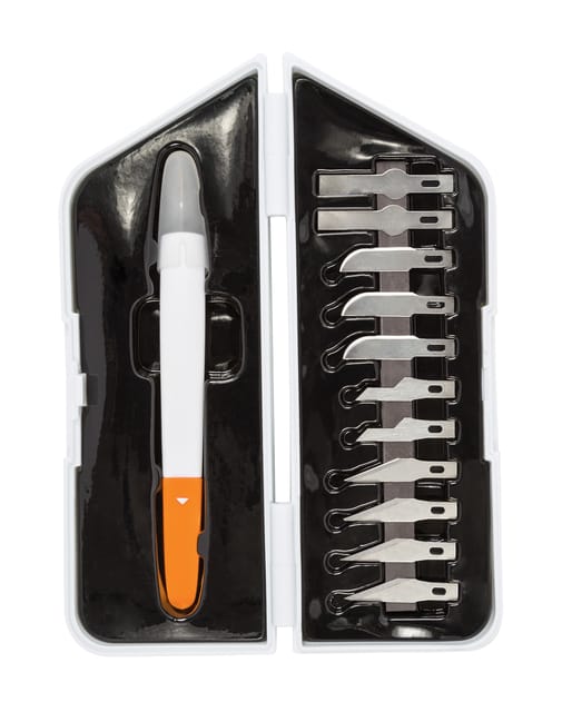 Fiskars Hobbymes Messenset - Premium Performance Opzetmessen - 12-delig