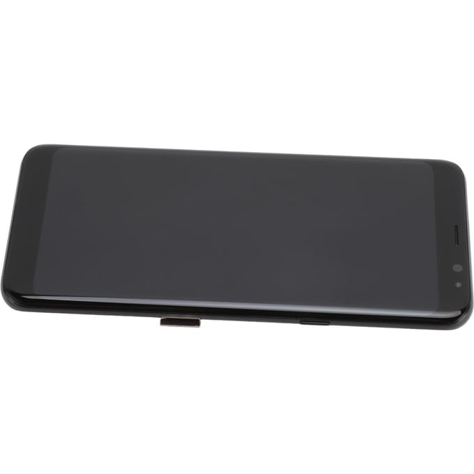 Assemblage d'écran avec kit d'outils de réparation d'empreintes digitales Écran LED tactile anti-rayures pour Galaxy gray