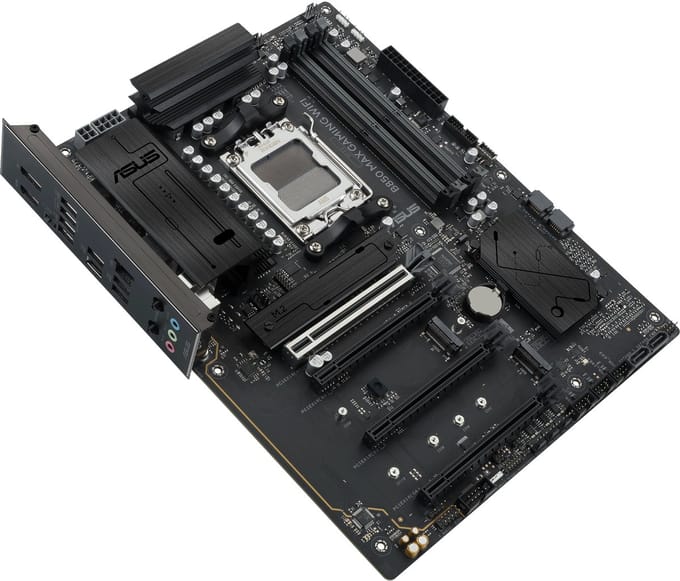 ASUS B850 MAX GAMING WIFI Moederbord - AMD B850 - AMD AM5 - DDR5 RAM - ATX