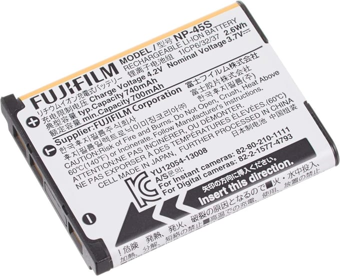 Camera Batterij - Oplaadbare Accu - Fotografie - Lange Levensduur - Compact Formaat - Zwart
