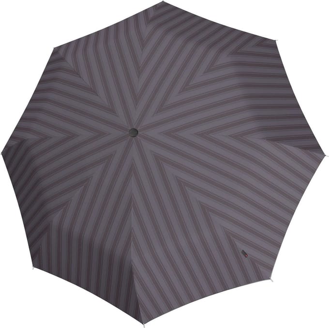 Knirps Paraplu T.205 Duomatic Twoline Up Ecorepel Stone Grijs