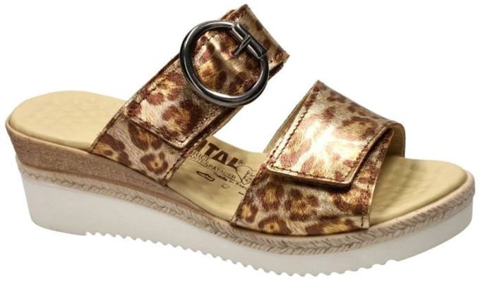 Vital -Dames - goud - slippers & muiltjes - maat 37