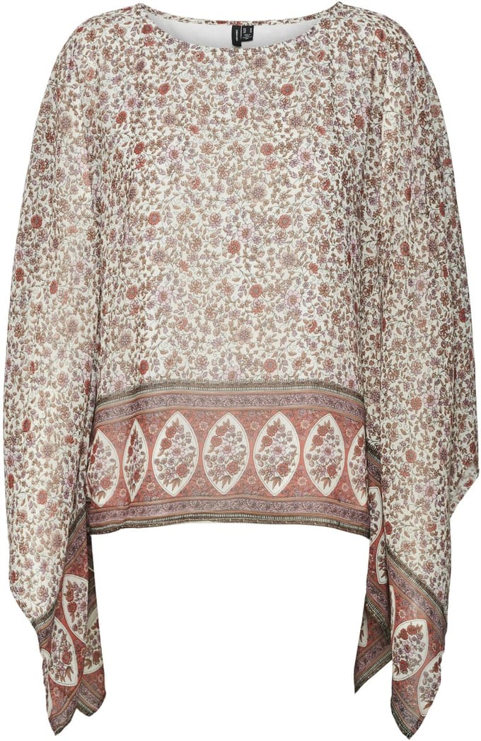 VERO MODA - VMBOHO PONCHO WVN EXP GA - Dames - Blouses