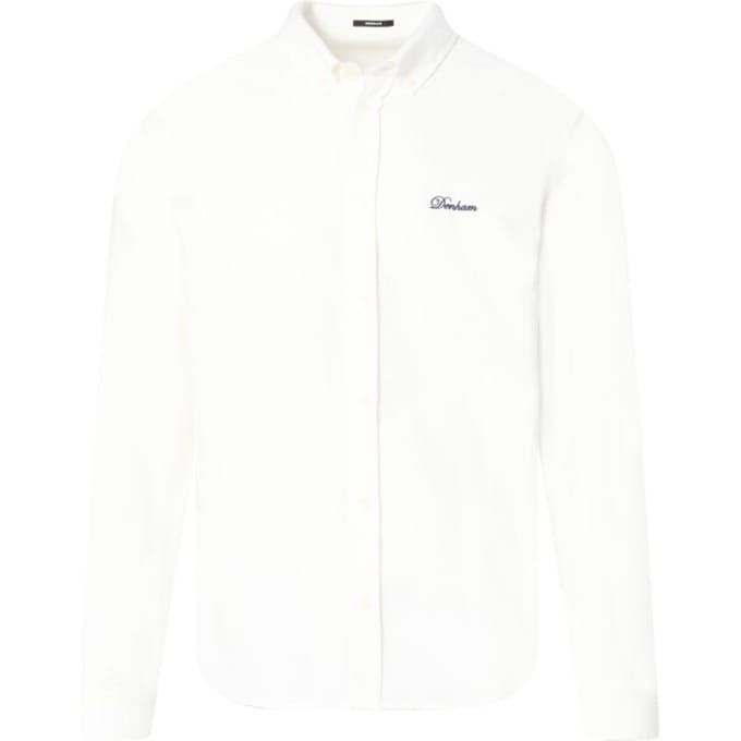 Denham Stefan casual overhemd met lange mouwen