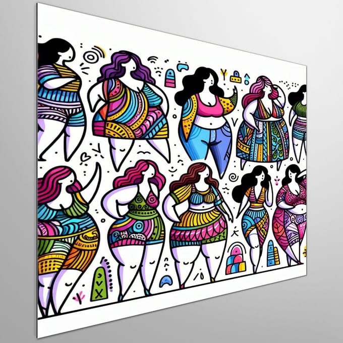 Kunstprint | Wanddecoratie | Dibond | 80 × 80 cm