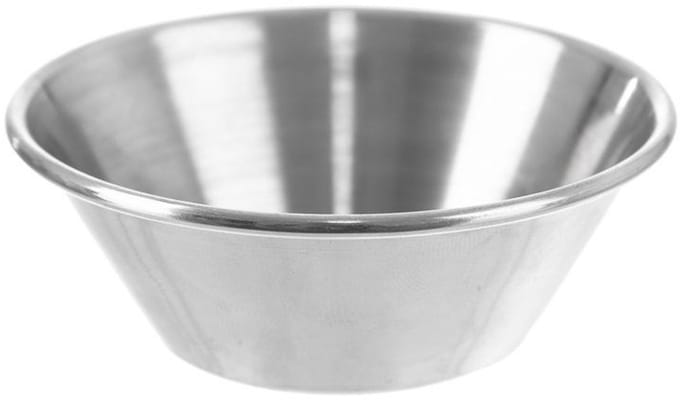 Orion - Stalen Sauskom - 6,5 cm - 40 ml - Vaatwasserbestendig