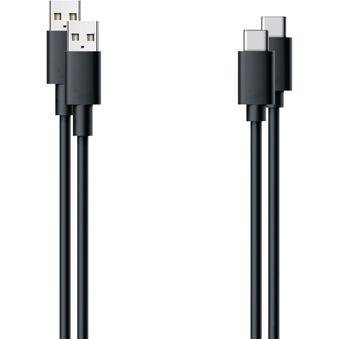USB-C naar USB kabel Fast Charging - 1 meter - (2-pack)