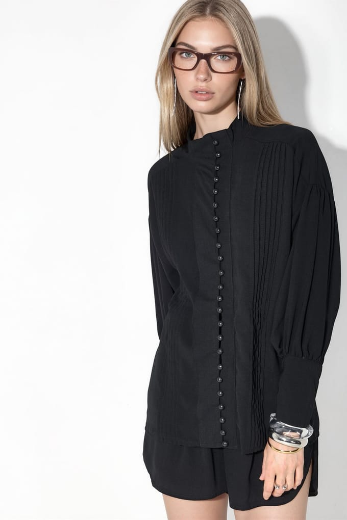 Gestrikt Korte Playsuit