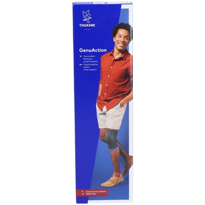 Thuasne Genu Action Kniebandage - 3 - Universeel - Grijs
