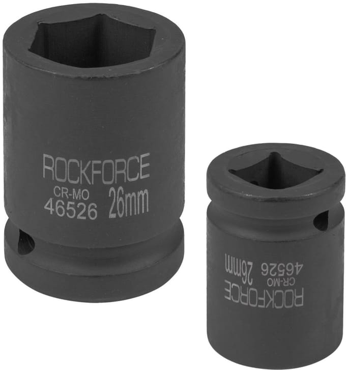 Rockforce RF-46526 - Zeskantige Dopsleutel - 3/4" - 26mm - 6-kantig
