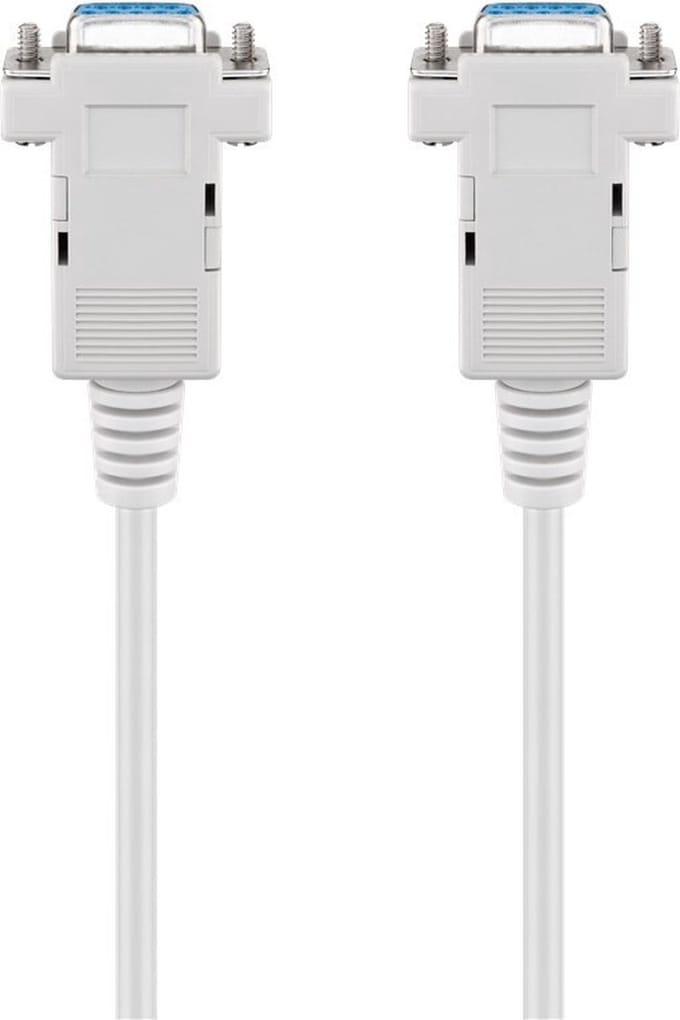 Goobay D-SUB 9-Pin Connector Cable, Female/Female, Serial 1:1 2 m
