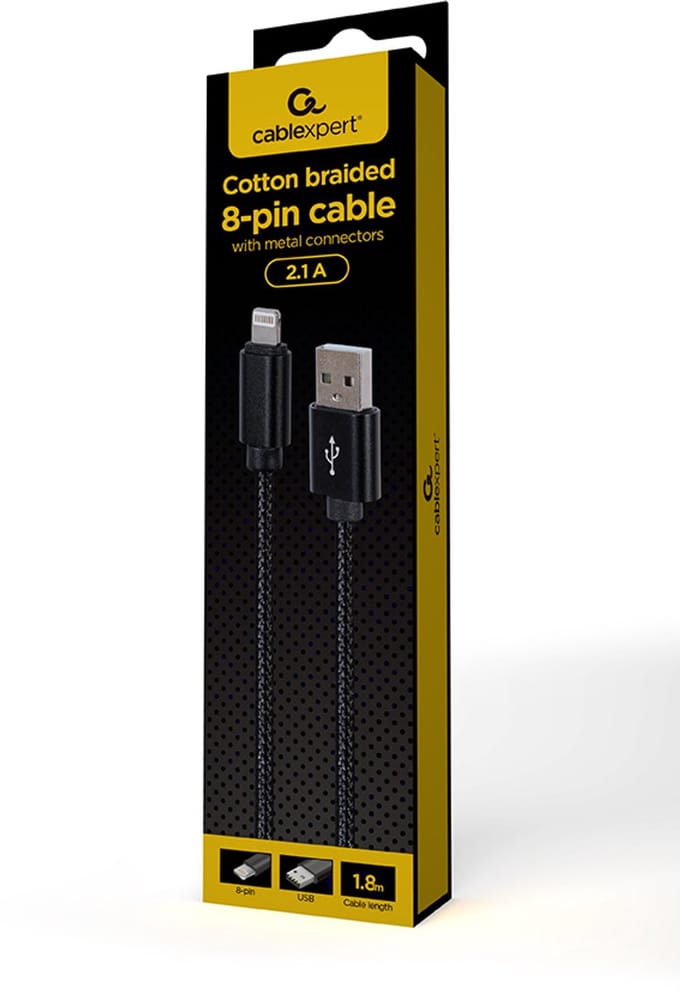 Gembird Cablexpert Lightning cable - Lightning / USB 2.0 - 1.8 m