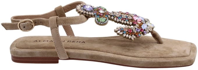 Alma En Pena - Schoenen - Beige - Vrouwen - Maat 37 -