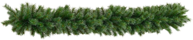 HOMCOM Kerstslinger Kunststof, Metaal 180L x 30B x 30H cm Groen