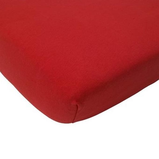 Cinderella Hoeslaken Katoen - 1-Persoons - 90x220 - Rood
