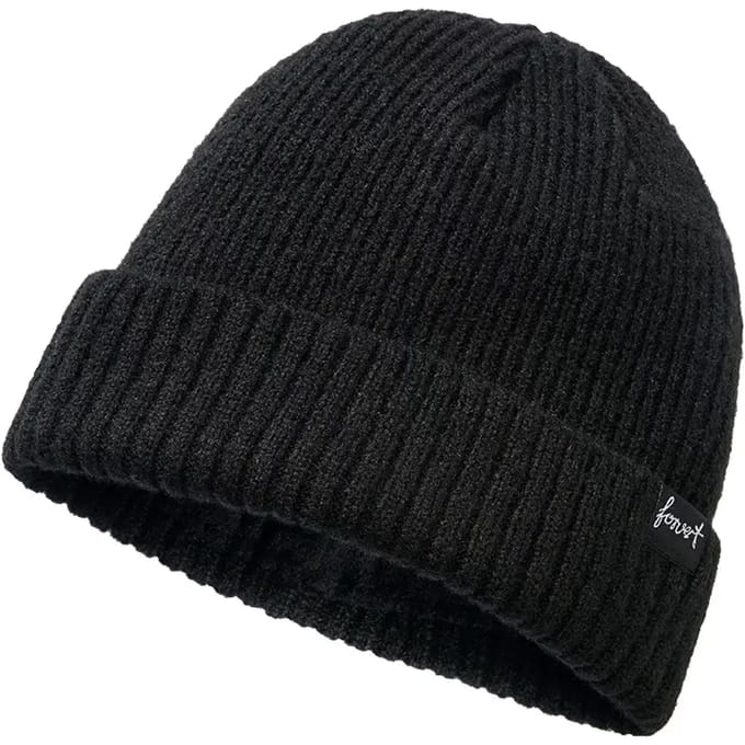 FORVERT - Sundance Beanie Muts - Zwart
