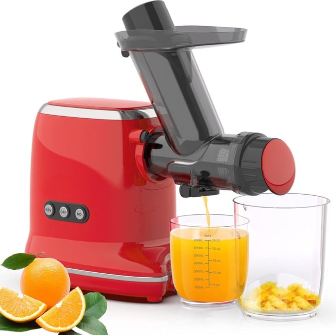 Slowjuicer - Sapcentrifuge - Slow Juicer - Juicer - Groente En Fruit