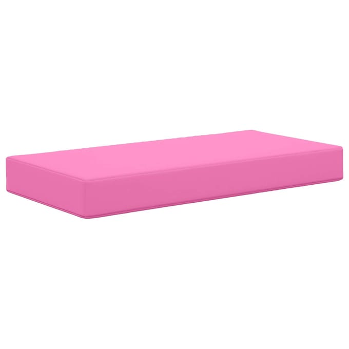 vidaXL Buiten Zitkussen 100% Polyester Roze 80 x 40 x 8 cm