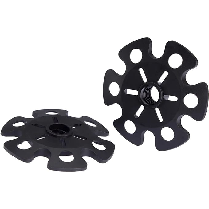 Abbey Camp Wandelstok Sneeuw Disks - Reserve Disks - 2 Stuks - Zwart