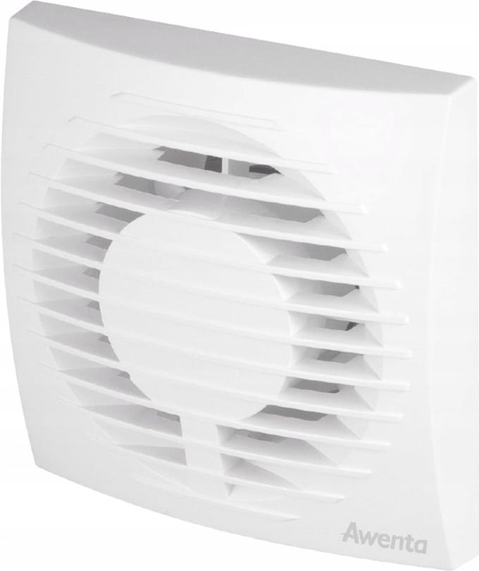 Badkamer - Toilet - Ventilator - afzuigventilator - 100mm - 8W - 85m3 - Mat Wit