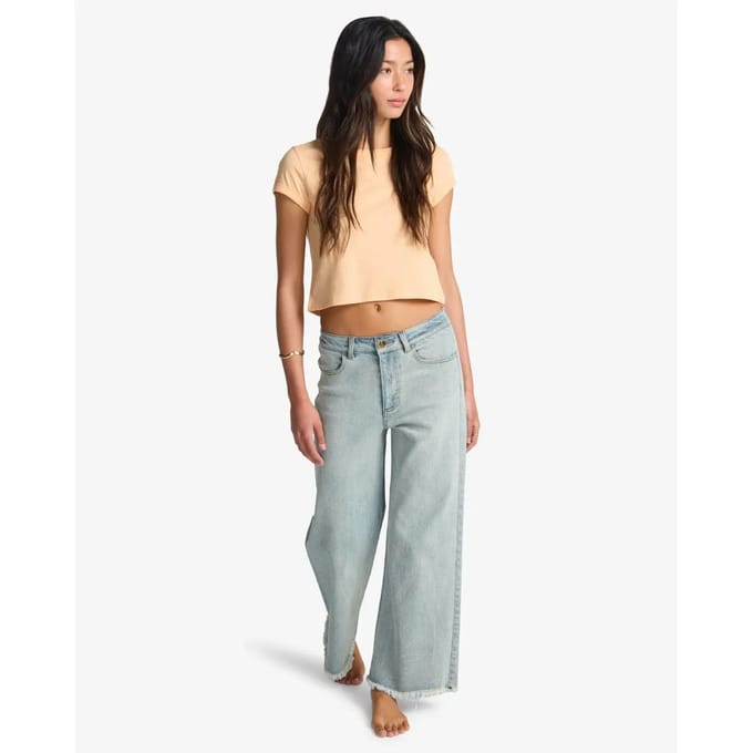 Vrouwen wide leg jeans Billabong Be Free