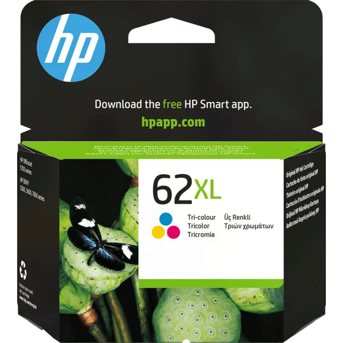 HP 62XL Cartridge Kleur