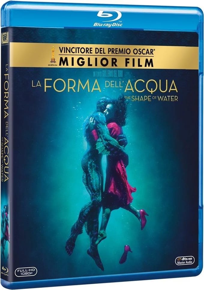 laFeltrinelli La Forma Dell'acqua Blu-ray