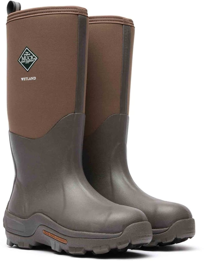 Muck Boot Natte natuur | Bast - Regenlaarzen - Maat 46 -